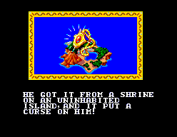 Deep Duck Trouble screenshot 4 for Sega Master System